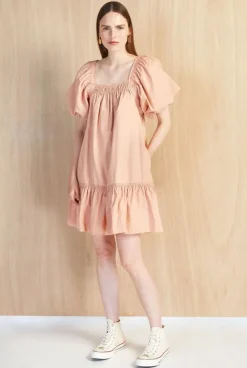 Magali Pascal - Stella Dress (Peach)