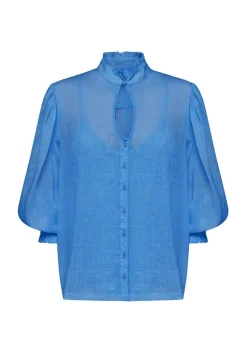Ministry of Style - Enchanted Blouse (Satin Sky)
