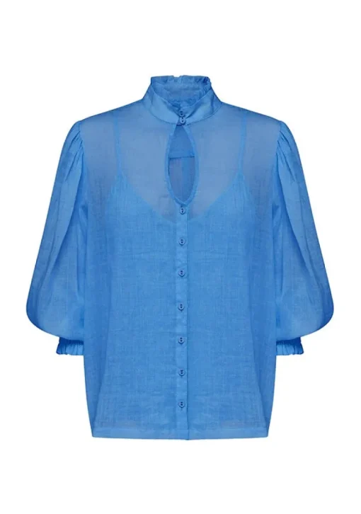 Ministry of Style - Enchanted Blouse (Satin Sky)