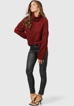 Ministry of Style - Everlast Knit Sweater (Mulberry) FINAL SALE