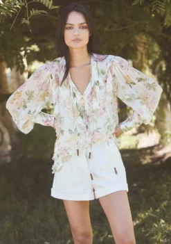 Ministry of Style - Garden Party Ruffle Blouse