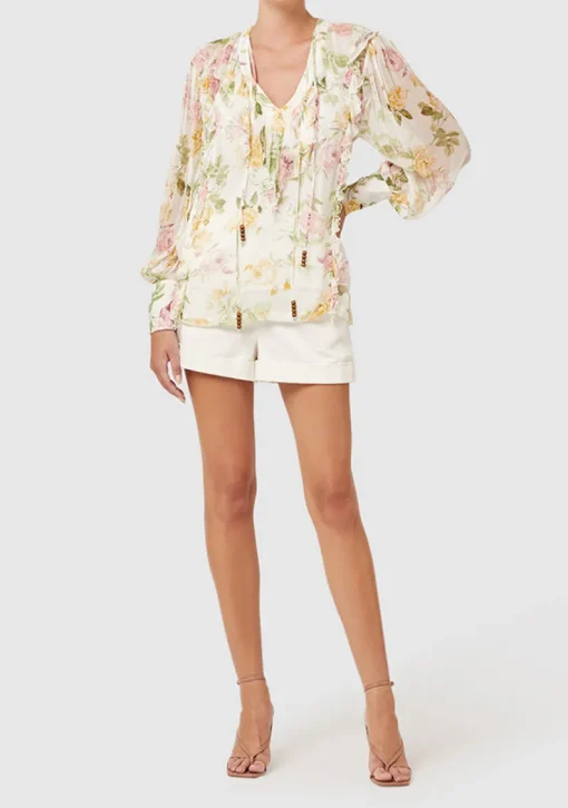 Ministry of Style - Garden Party Ruffle Blouse