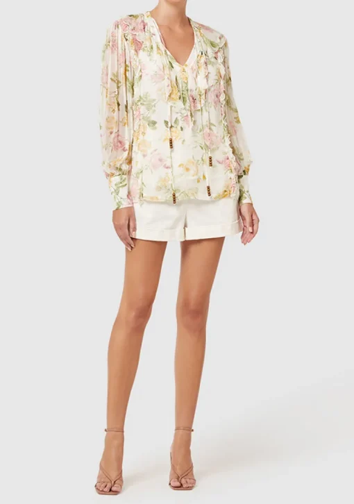 Ministry of Style - Garden Party Ruffle Blouse