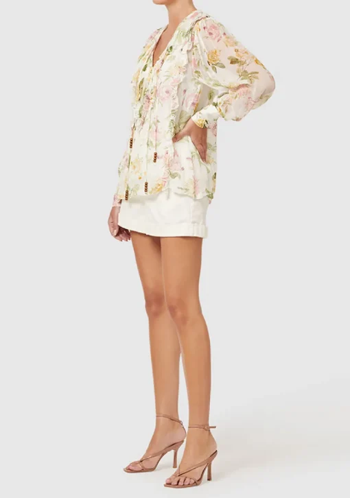 Ministry of Style - Garden Party Ruffle Blouse