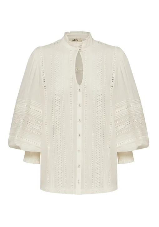 Ministry of Style - Mystical Embroidery Blouse (Ivory)