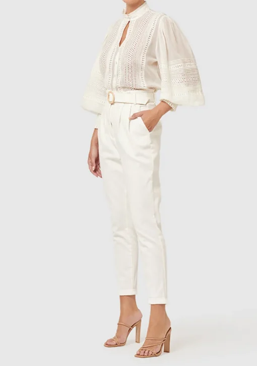 Ministry of Style - Mystical Embroidery Blouse (Ivory)