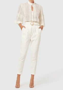 Ministry of Style - Mystical Embroidery Blouse (Ivory)
