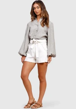 Ministry of Style - Resort Panelled Shorts (Ivory)