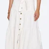 Ministry of Style - Ryder Denim Midi Skirt (Unbleached) FINAL SALE