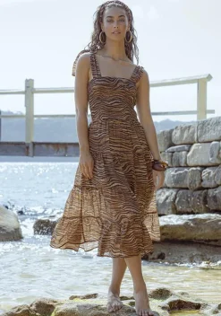 Ministry of Style - Tigress Strap Midi Dress