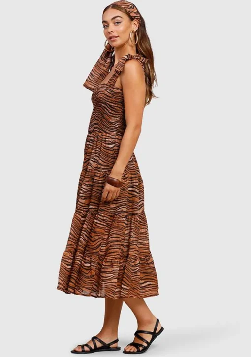 Ministry of Style - Tigress Strap Midi Dress