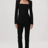 Misha - ABENI STRUCTURED BLAZER (BLACK)