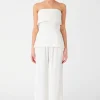 Misha - AMAR STRAPLESS TOP (IVORY)