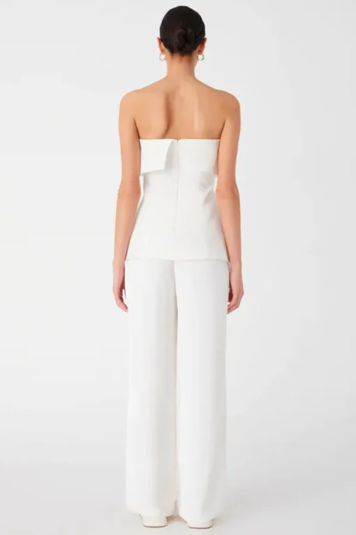 Misha - AMAR STRAPLESS TOP (IVORY)