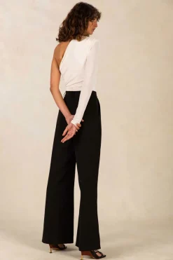 Misha - Aretha Slinky Jersey Bodysuit (Pearl) FINAL SALE