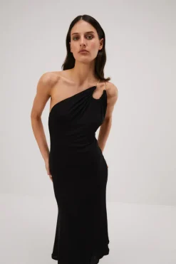 Misha - Ashanti Slinky Jersey Dress (Black)