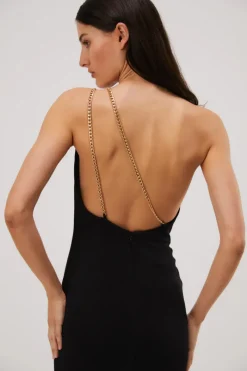 Misha - Ashanti Slinky Jersey Dress (Black)