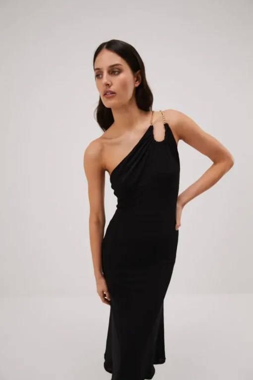 Misha - Ashanti Slinky Jersey Dress (Black)