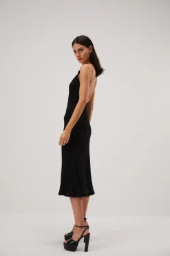 Misha - Ashanti Slinky Jersey Dress (Black)