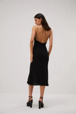 Misha - Ashanti Slinky Jersey Dress (Black)