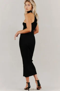 Misha - BRIANA RIB KNIT DRESS