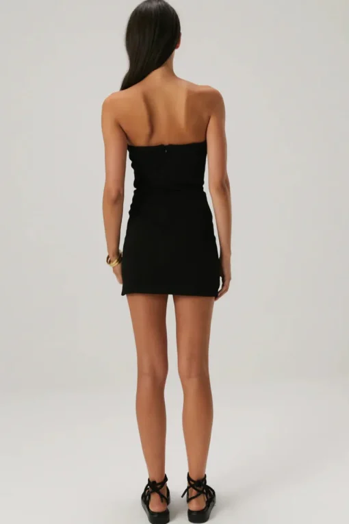 Misha - CARYS MINI DRESS (BLACK)