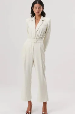 Women Misha - CASSIUS JUMPSUIT (ECRU)