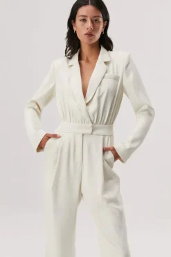 Women Misha - CASSIUS JUMPSUIT (ECRU)