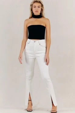 Misha - CLAUDE RIB KNIT TOP FINAL SALE