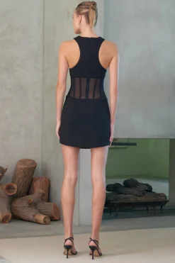Misha - Coco Mini Dress (Black)