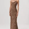 Misha - ELOWEN MAXI DRESS (SUNSET SAFARI ANIMAL PRINT)