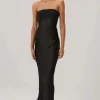 Misha - ENORA MIDI DRESS (BLACK)