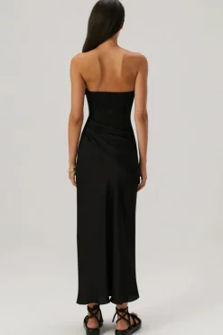 Misha - ENORA MIDI DRESS (BLACK)