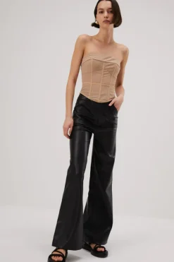 Misha - Rumi Mesh Bustier (Nude)
