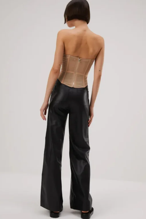 Misha - Rumi Mesh Bustier (Nude)