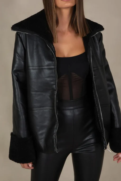 Misha - SAVALA JACKET (FAUX LEATHER)