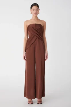 Women Misha - VALENTINA JUMPSUIT (CINNAMON)