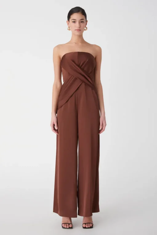 Women Misha - VALENTINA JUMPSUIT (CINNAMON)