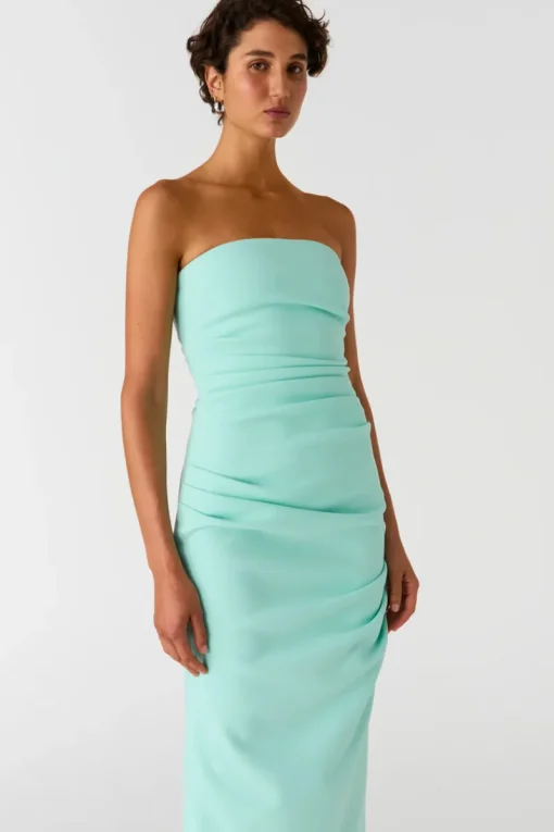Misha CALANDRA DRESS - AQUA SPRAY