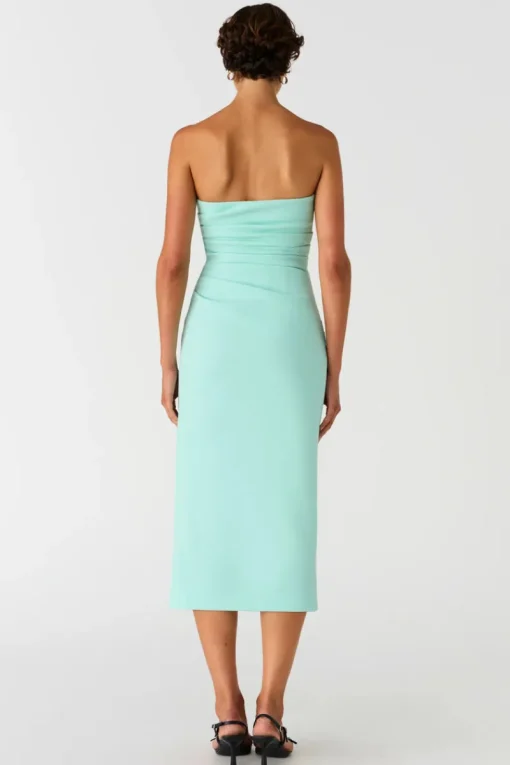 Misha CALANDRA DRESS - AQUA SPRAY