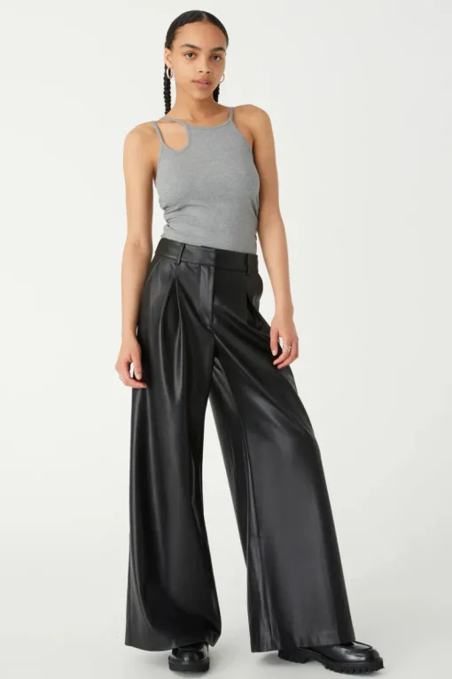 Misha Urban - AARON RIB TANK (GREY STEELE)