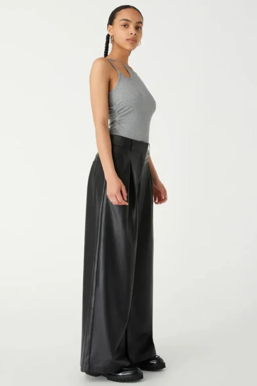 Misha Urban - AARON RIB TANK (GREY STEELE)