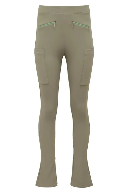 Misha Urban - BLAZE RIBBED PONTE PANT (SAGE)