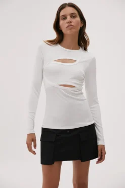 Misha Urban - DARCEE TOP (IVORY)