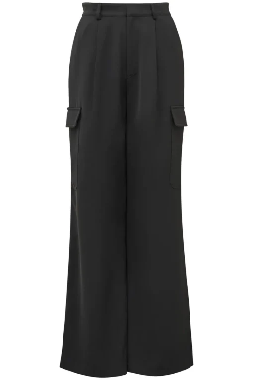 Misha Urban - EDWINA TWILL PANT (Black)
