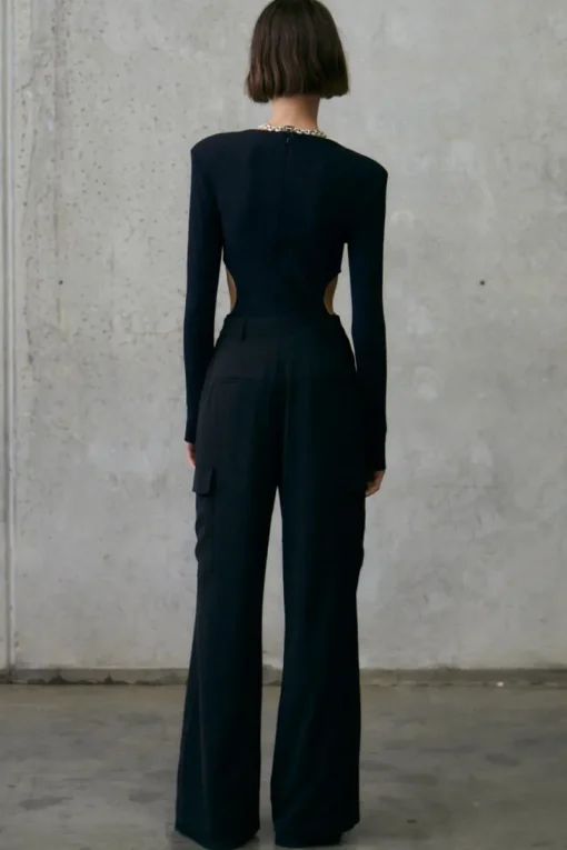 Misha Urban - EDWINA TWILL PANT (Black)