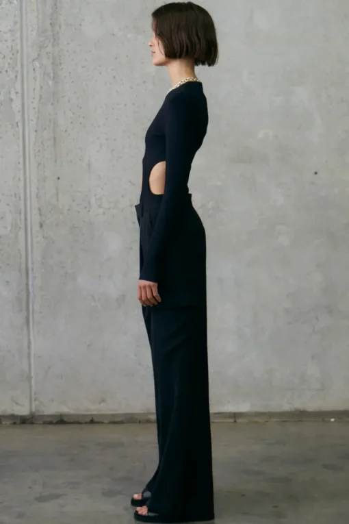 Misha Urban - EDWINA TWILL PANT (Black)