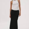 Misha Urban - JALEN MIDI SKIRT (BLACK)