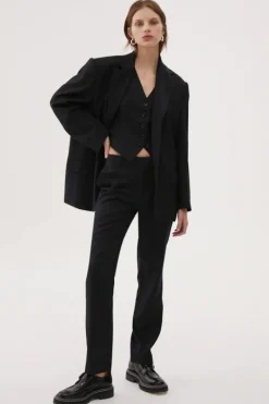 Women Misha Urban - PRESLIE PANT (NAVY PINSTRIPE)