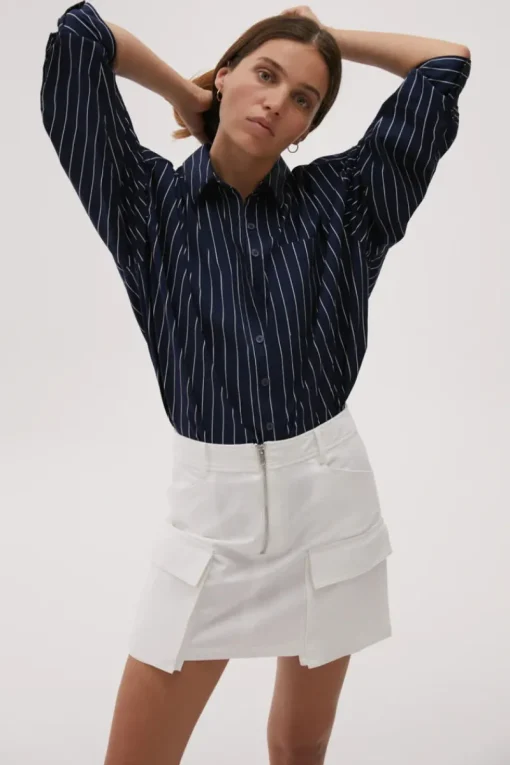 Women Misha Urban - SYDNEY MINI SKIRT (IVORY)